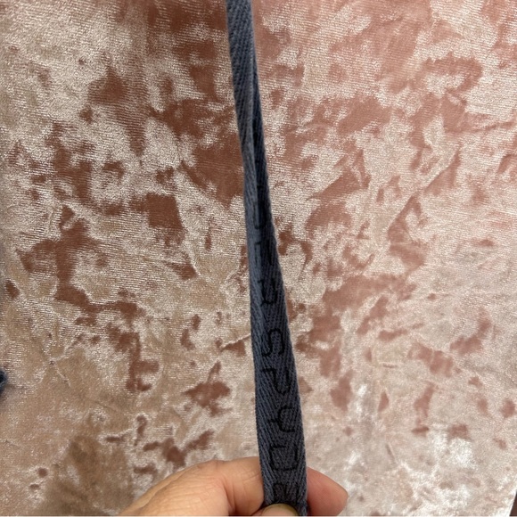 Spyder pink crushed velvet cropped hoodie - Picture 5 of 7